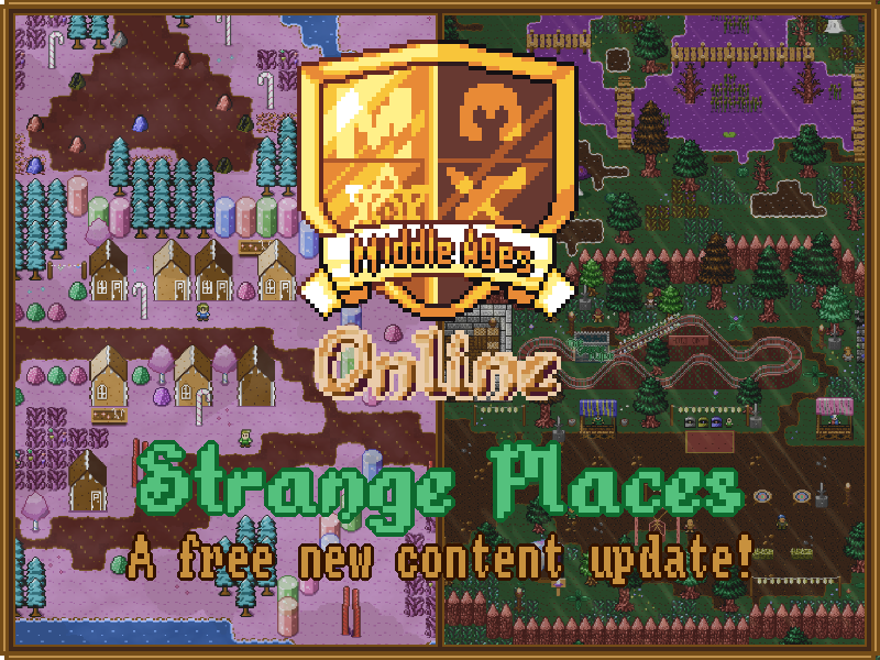 Middle Ages: Online has a new update, the Strange places update, and this image displays some of the new areas!